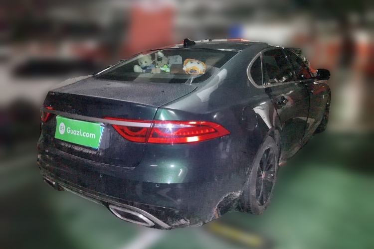 Used Jaguar XFL 2023 XFL 2.0T P250 Two-Wheel-Drive Elite Sport Gold Edition Rear Right 45 Deg