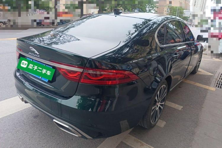 Used Jaguar XFL 2023 XFL 2.0T P250 Two-Wheel-Drive Luxury Deluxe Edition Rear Right 45 Deg