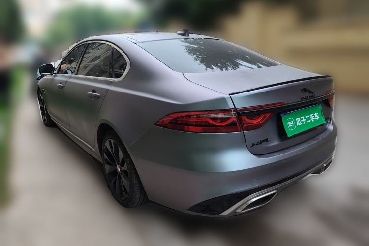 Used Jaguar XFL 2023 XFL 2.0T P300 Four-Wheel-Drive Flagship Sport Edition Rear Left 45 Deg