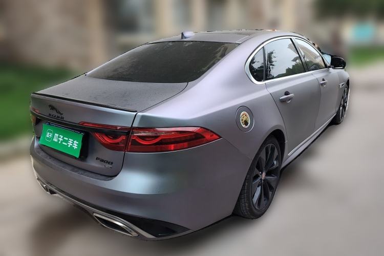 Used Jaguar XFL 2023 XFL 2.0T P300 Four-Wheel-Drive Flagship Sport Edition Rear Right 45 Deg