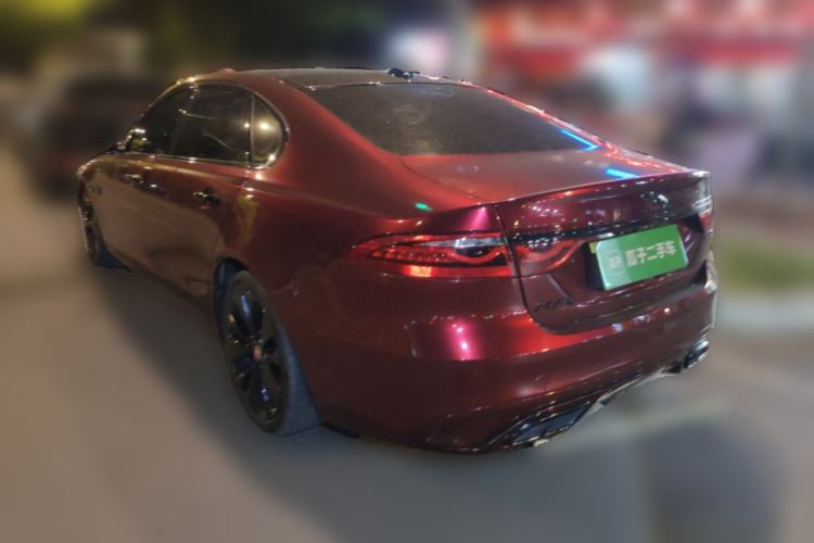 Used Jaguar XFL 2023 XFL 2.0T P250 Two-Wheel-Drive Prestige Luxury Gold Edition Rear Left 45 Deg