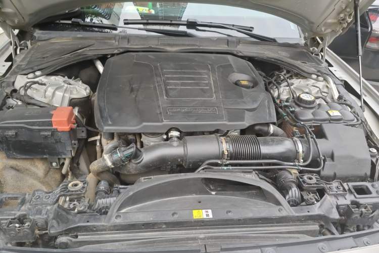 Used Jaguar XFL 2023 XFL 2.0T P250 Two-Wheel-Drive Elite Sport Gold Edition Engine Bay
