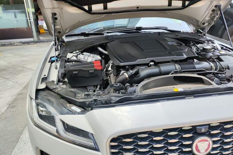 Used Jaguar XFL 2023 XFL 2.0T P250 Two-Wheel-Drive Prestige Luxury Gold Edition Engine Bay Right