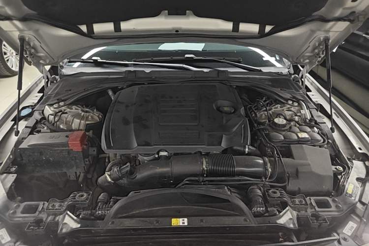 Used Jaguar XFL 2023 XFL 2.0T P250 Two-Wheel-Drive Elite Sport Gold Edition Engine Bay