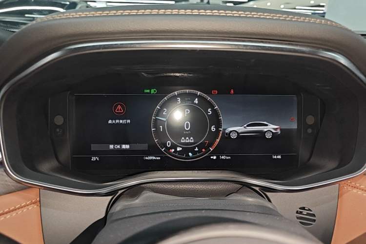 Used Jaguar XFL 2023 XFL 2.0T P250 Two-Wheel-Drive Elite Sport Gold Edition Instrument Cluster