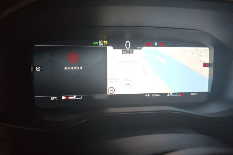 Used Jaguar XFL 2023 XFL 2.0T P250 Two-Wheel-Drive Prestige Luxury Gold Edition Instrument Cluster