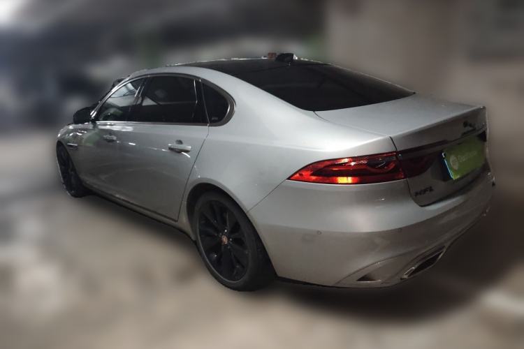 Used Jaguar XFL 2023 XFL 2.0T P250 Two-Wheel-Drive Prestige Luxury Gold Edition Rear Left 45 Deg