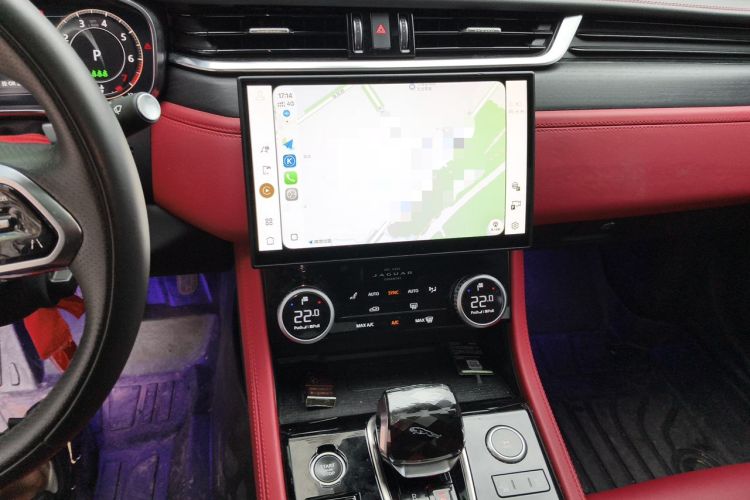 Used Jaguar XFL 2023 XFL 2.0T P250 Two-Wheel-Drive Elite Sport Edition Audio And AC Panel
