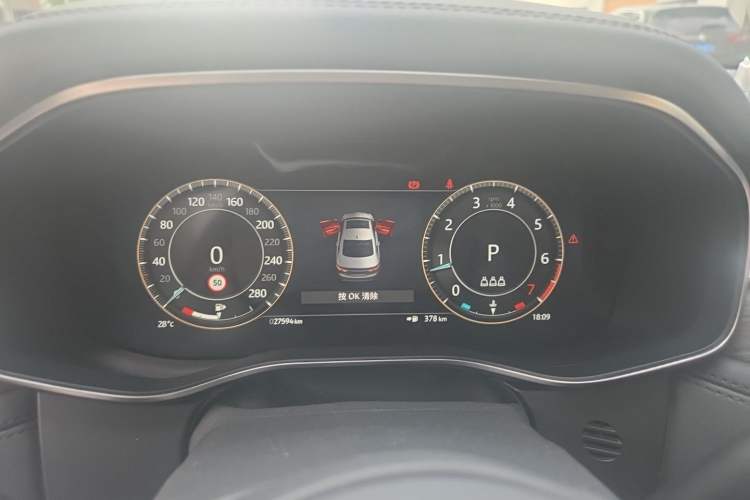 Used Jaguar XFL 2023 XFL 2.0T P250 Two-Wheel-Drive Elite Sport Edition Instrument Cluster