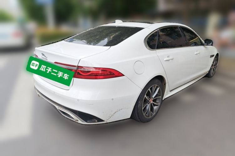 Used Jaguar XFL 2023 XFL 2.0T P250 Two-Wheel-Drive Elite Sport Edition Rear Right 45 Deg