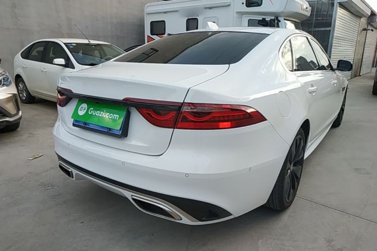 Used Jaguar XFL 2023 XFL 2.0T P300 Four-Wheel-Drive Flagship Sport Edition Rear Right 45 Deg