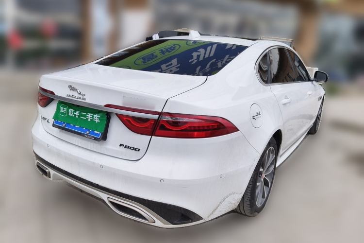 Used Jaguar XFL 2023 XFL 2.0T P250 Two-Wheel-Drive Elite Sport Edition Rear Right 45 Deg