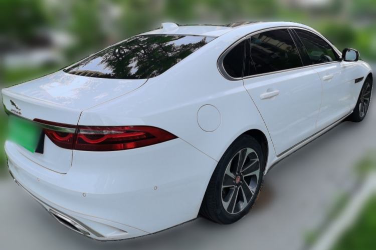 Used Jaguar XFL 2023 XFL 2.0T P200 Two-Wheel-Drive Elite Luxury Edition Rear Right 45 Deg