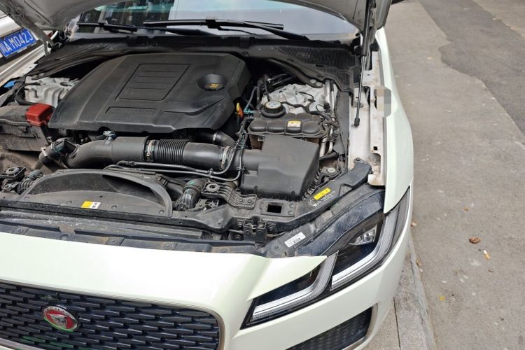 Used Jaguar XFL 2024 2.0T P250 Two-Wheel Drive Prestige Luxury Edition Engine Bay Left