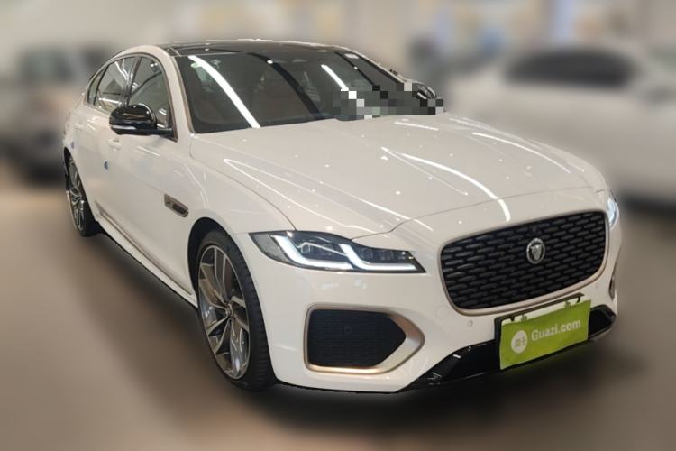 Used Jaguar XFL 2024 2.0T P300 Four-Wheel Drive Flagship Sport Gold Edition Front Right 45 Deg