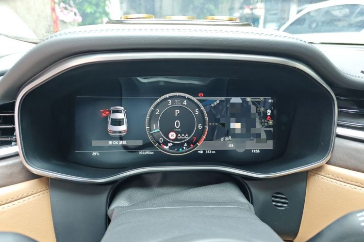 Used Jaguar XFL 2024 2.0T P250 Two-Wheel Drive Prestige Luxury Edition Instrument Cluster