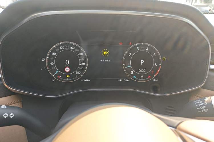 Used Jaguar XFL 2024 2.0T P250 Two-Wheel Drive Prestige Luxury Edition Instrument Cluster
