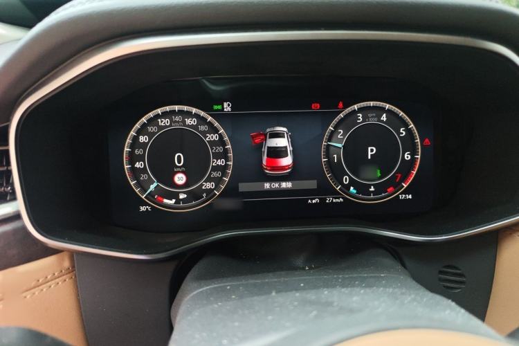 Used Jaguar XFL 2024 2.0T P250 Two-Wheel Drive Prestige Luxury Edition Instrument Cluster