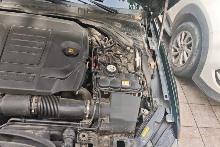 Used Jaguar XFL 2024 2.0T P300 Four-Wheel Drive Flagship Sport Gold Edition Engine Bay Left