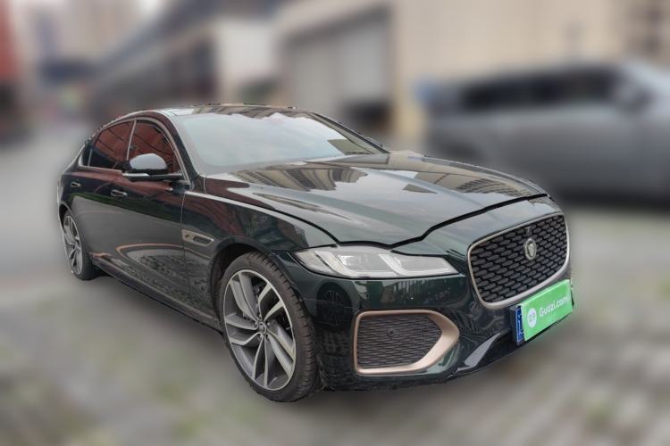 Used Jaguar XFL 2024 2.0T P300 Four-Wheel Drive Flagship Sport Gold Edition Front Right 45 Deg