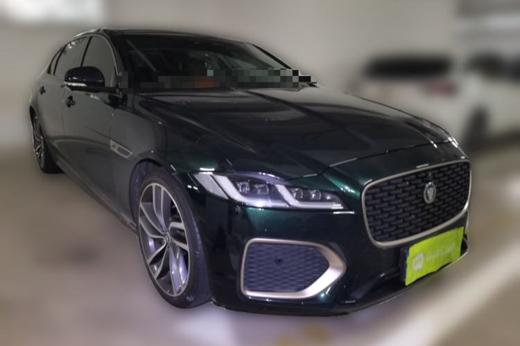 Used Jaguar XFL 2024 2.0T P300 Four-Wheel Drive Flagship Sport Gold Edition Front Right 45 Deg