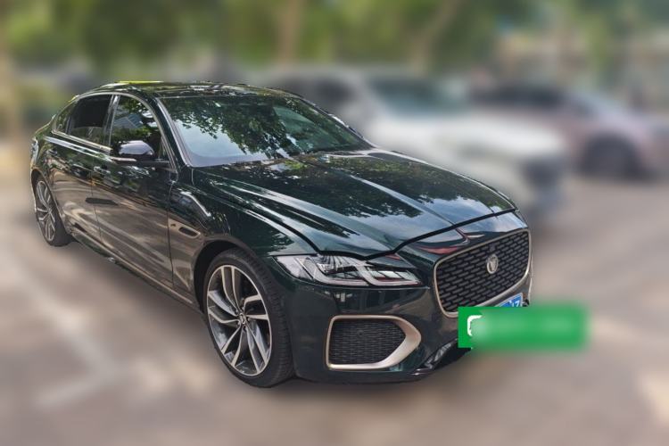 Used Jaguar XFL 2024 2.0T P300 Four-Wheel Drive Flagship Sport Gold Edition Front Right 45 Deg