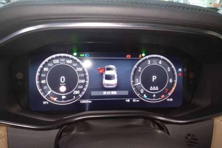 Used Jaguar XFL 2024 2.0T P250 Two-Wheel Drive Prestige Luxury Edition Instrument Cluster