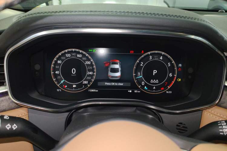 Used Jaguar XFL 2024 2.0T P250 Two-Wheel Drive Prestige Luxury Edition Instrument Cluster