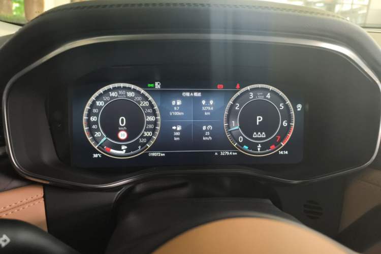 Used Jaguar XFL 2024 2.0T P250 Two-Wheel Drive Prestige Luxury Edition Instrument Cluster