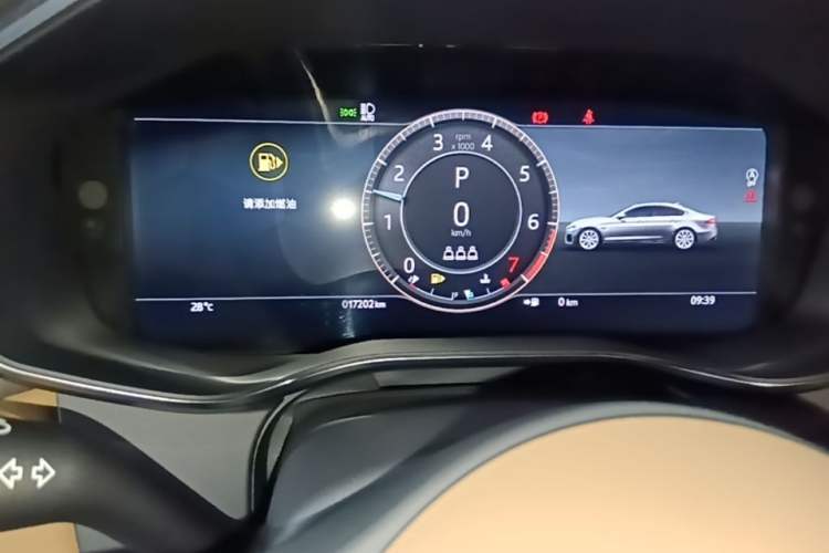 Used Jaguar XFL 2024 2.0T P250 Two-Wheel Drive Prestige Luxury Edition Instrument Cluster
