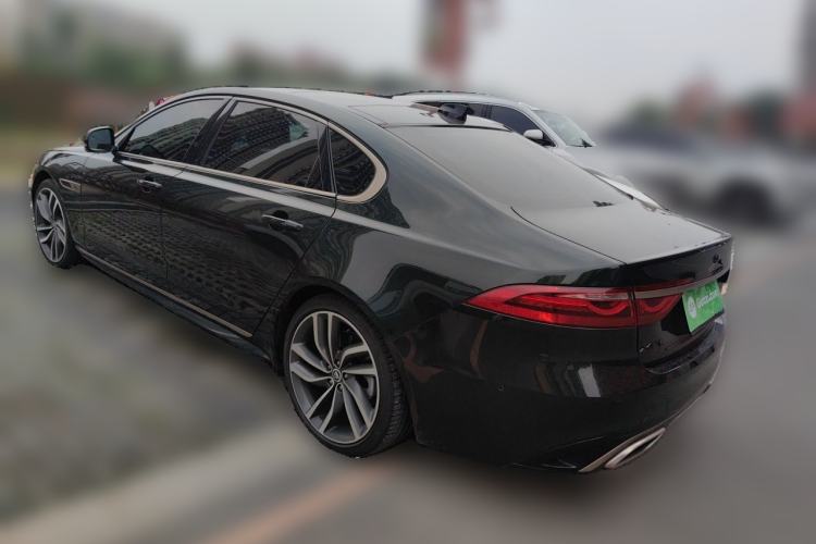 Used Jaguar XFL 2024 2.0T P300 Four-Wheel Drive Flagship Sport Gold Edition Rear Left 45 Deg