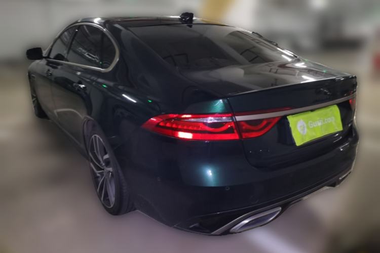 Used Jaguar XFL 2024 2.0T P300 Four-Wheel Drive Flagship Sport Gold Edition Rear Left 45 Deg