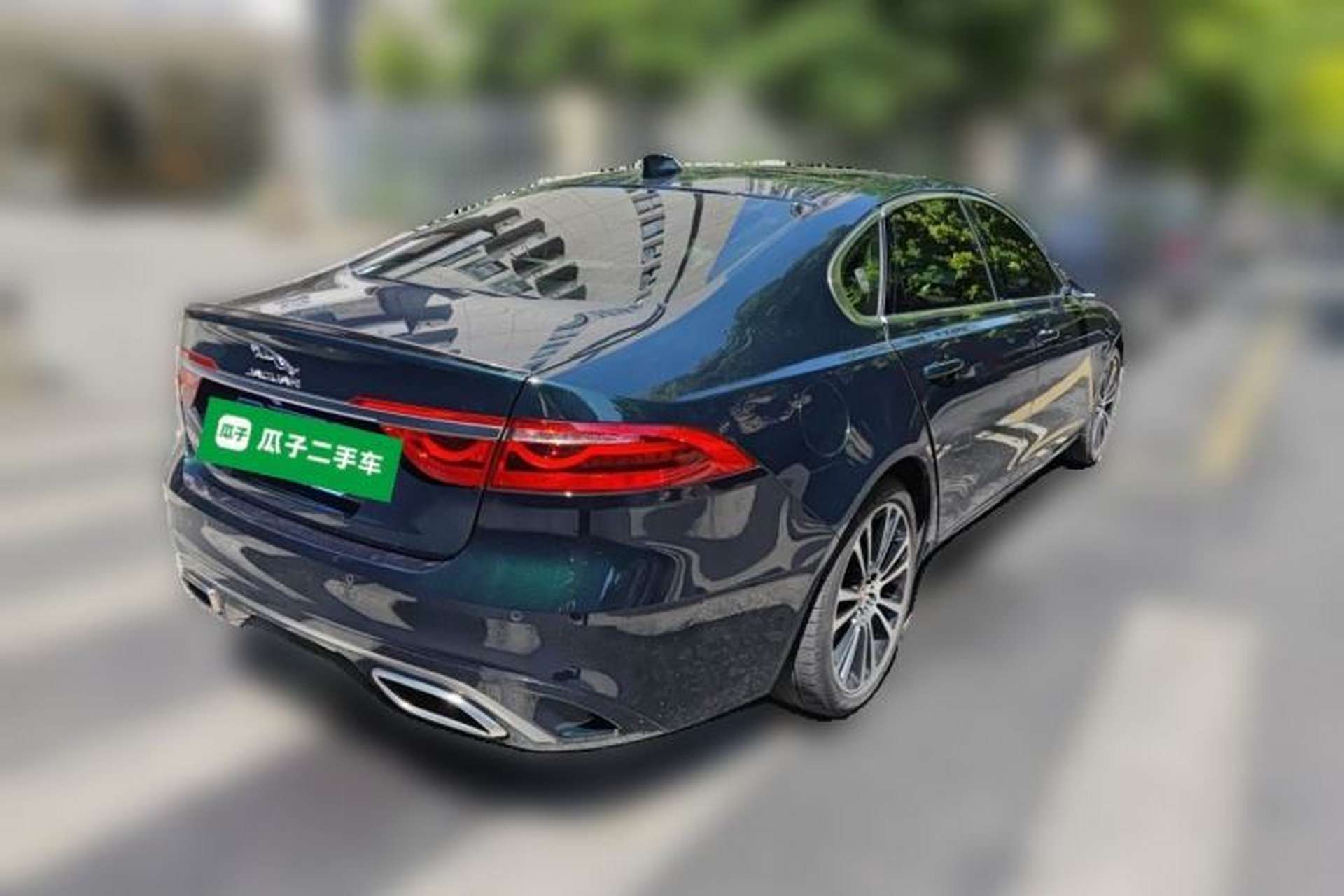 Used Jaguar XFL 2024 2.0T P250 Two-Wheel Drive Prestige Luxury Edition Rear Right 45 Deg