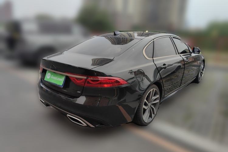 Used Jaguar XFL 2024 2.0T P300 Four-Wheel Drive Flagship Sport Gold Edition Rear Right 45 Deg