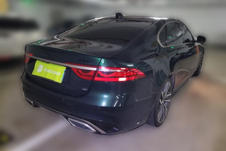 Used Jaguar XFL 2024 2.0T P300 Four-Wheel Drive Flagship Sport Gold Edition Rear Right 45 Deg