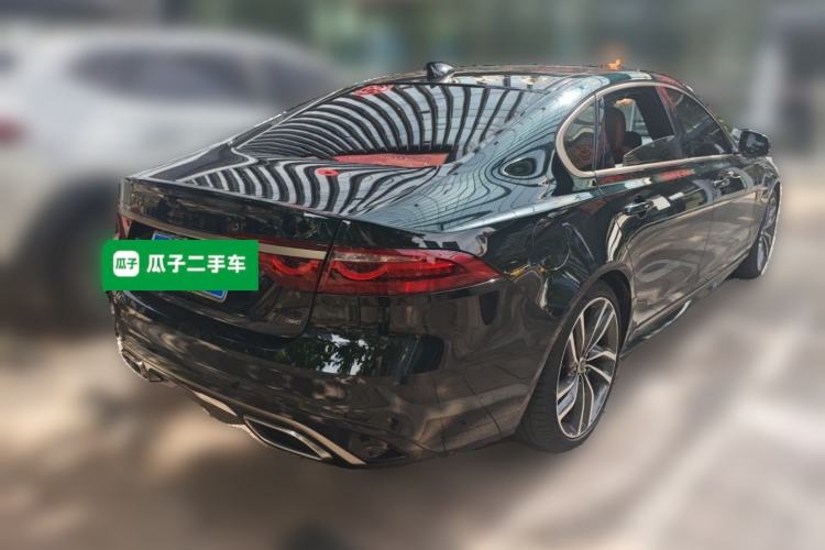 Used Jaguar XFL 2024 2.0T P300 Four-Wheel Drive Flagship Sport Gold Edition Rear Right 45 Deg