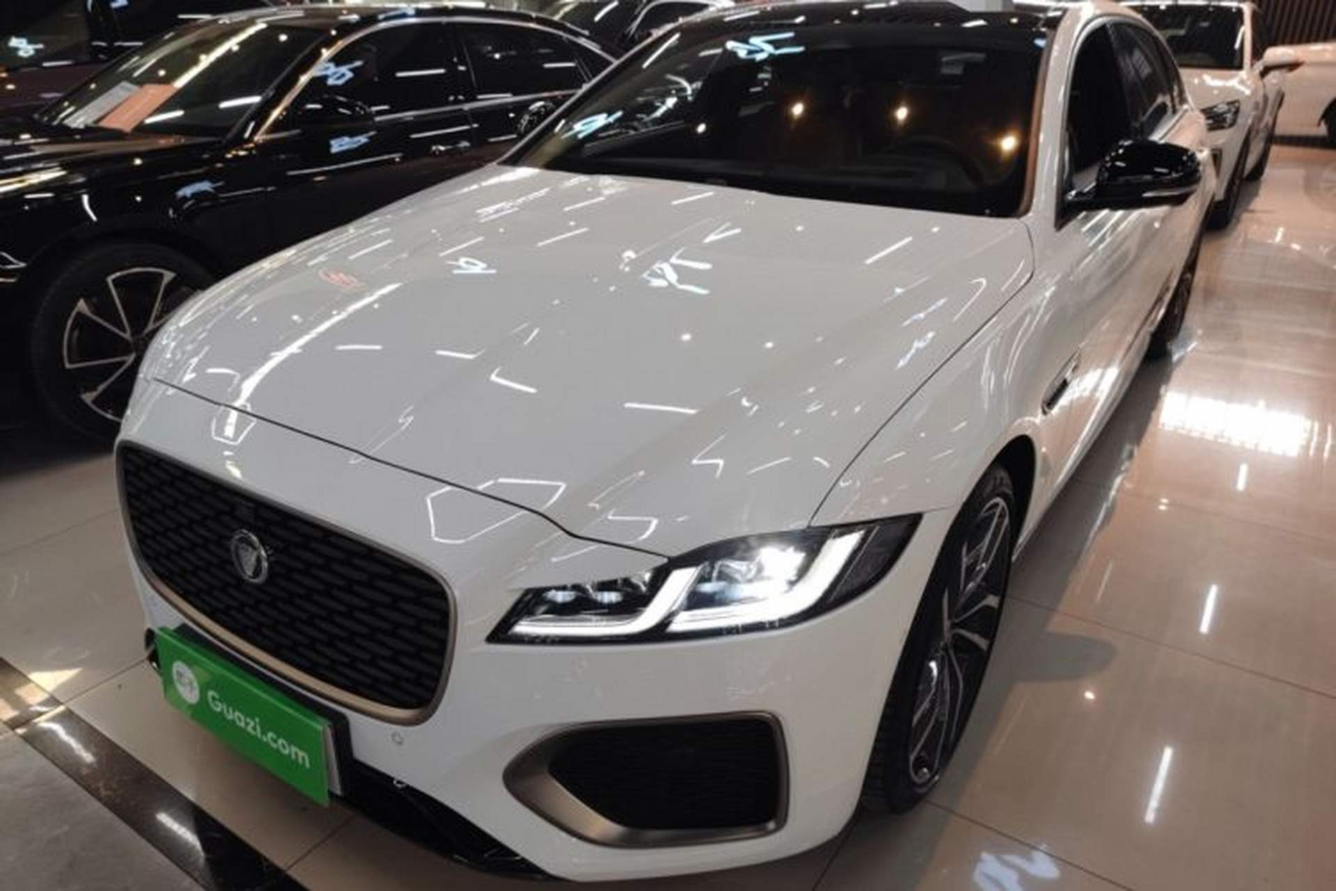 Used Jaguar XFL 2024 2.0T P300 Four-Wheel Drive Flagship Sport Gold Edition Front Left 45 Deg
