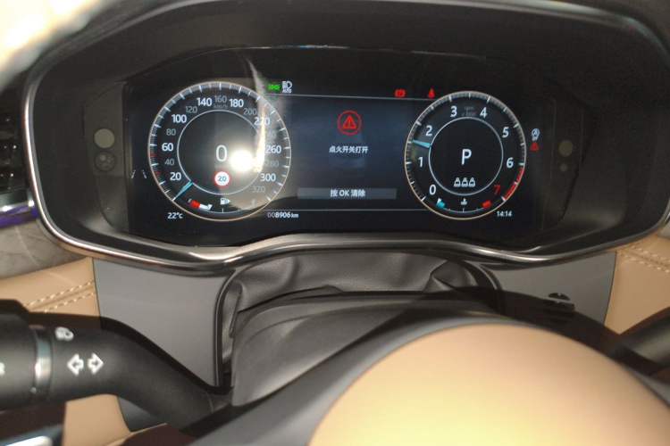 Used Jaguar XFL 2024 2.0T P250 Two-Wheel Drive Prestige Luxury Edition Instrument Cluster