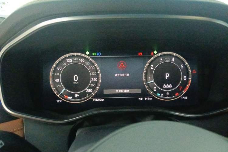 Used Jaguar XFL 2024 2.0T P300 Four-Wheel Drive Flagship Sport Gold Edition Instrument Cluster