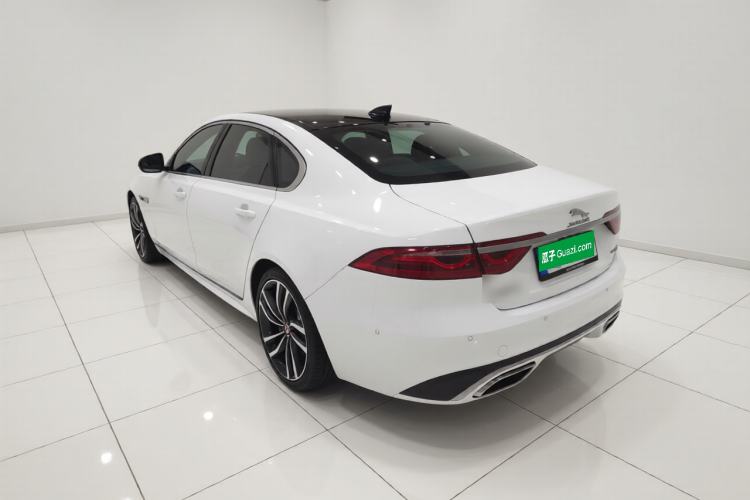 Used Jaguar XFL 2024 2.0T P300 Four-Wheel Drive Flagship Sport Gold Edition Rear Left 45 Deg