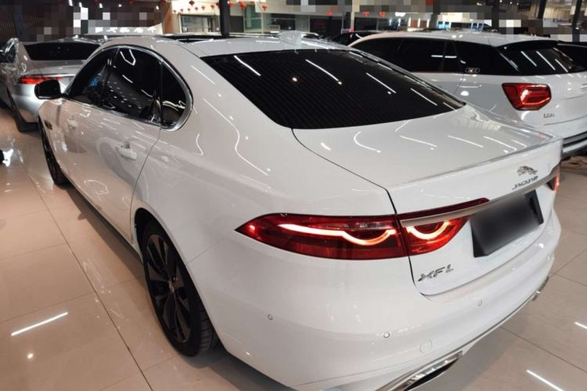Used Jaguar XFL 2024 2.0T P250 Two-Wheel Drive Prestige Luxury Edition Rear Left 45 Deg