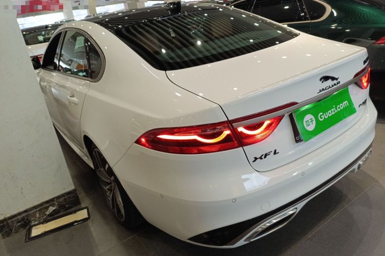Used Jaguar XFL 2024 2.0T P300 Four-Wheel Drive Flagship Sport Gold Edition Rear Left 45 Deg