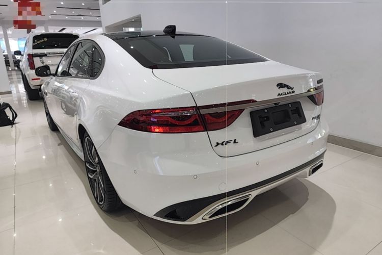 Used Jaguar XFL 2024 2.0T P300 Four-Wheel Drive Flagship Sport Gold Edition Rear Left 45 Deg