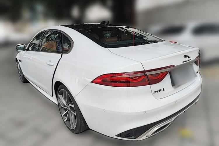 Used Jaguar XFL 2024 2.0T P300 Four-Wheel Drive Flagship Sport Gold Edition Rear Left 45 Deg