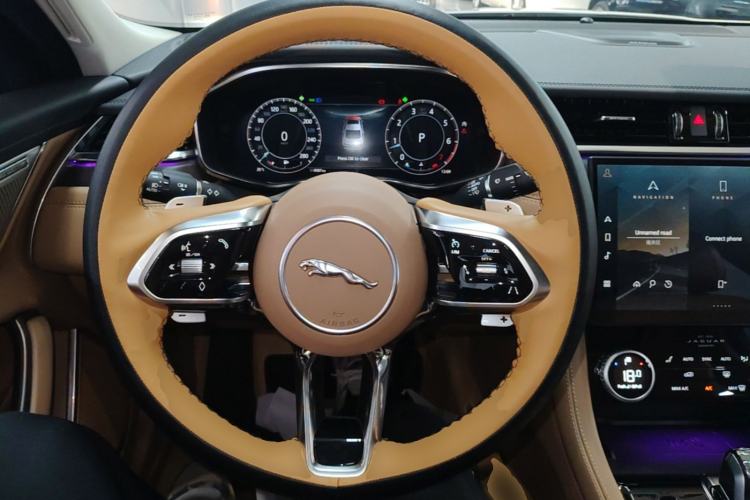 Used Jaguar XFL 2024 2.0T P250 Two-Wheel Drive Prestige Luxury Edition Steering Wheel