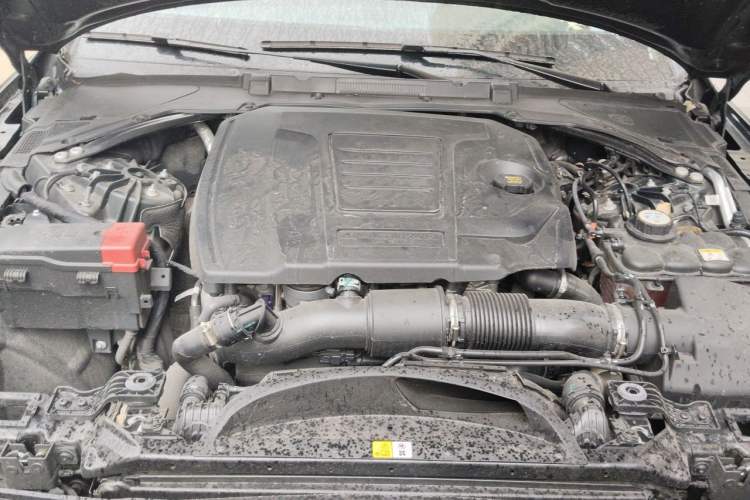 Used Jaguar XFL 2025 Model—2.0T P250, Two-Wheel Drive, Premium Luxury Edition Engine Bay