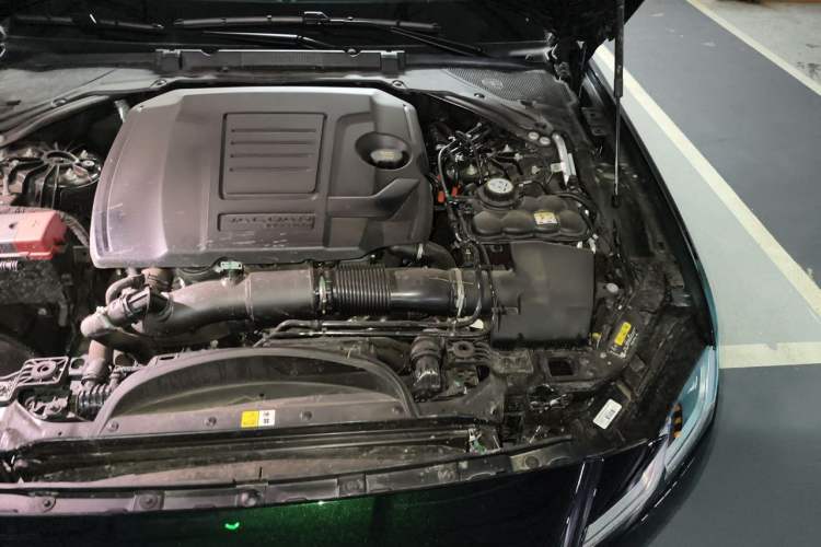 Used Jaguar XFL 2025 Model—2.0T P250, Two-Wheel Drive, Premium Luxury Edition Engine Bay Left