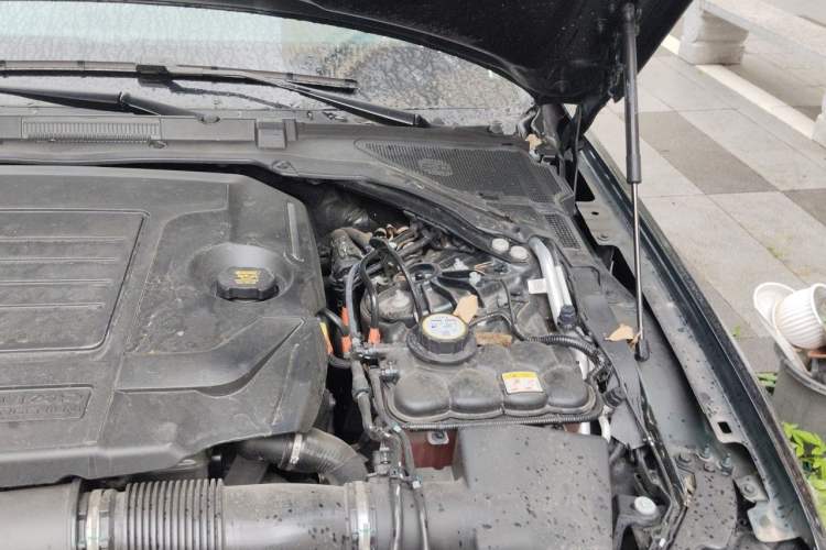Used Jaguar XFL 2025 Model—2.0T P250, Two-Wheel Drive, Premium Luxury Edition Engine Bay Left