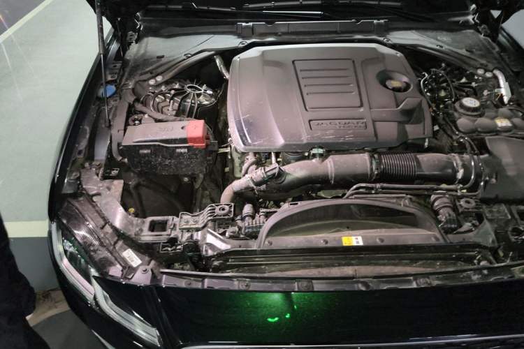Used Jaguar XFL 2025 Model—2.0T P250, Two-Wheel Drive, Premium Luxury Edition Engine Bay Right