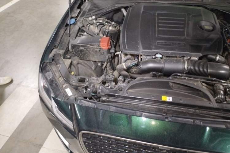 Used Jaguar XFL 2025 Model—2.0T P250, Two-Wheel Drive, Premium Luxury Edition Engine Bay Right